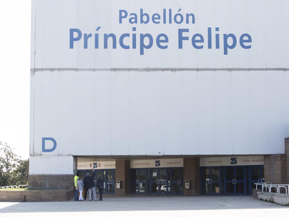 Fachada del Pabellón Príncipe Felipe.