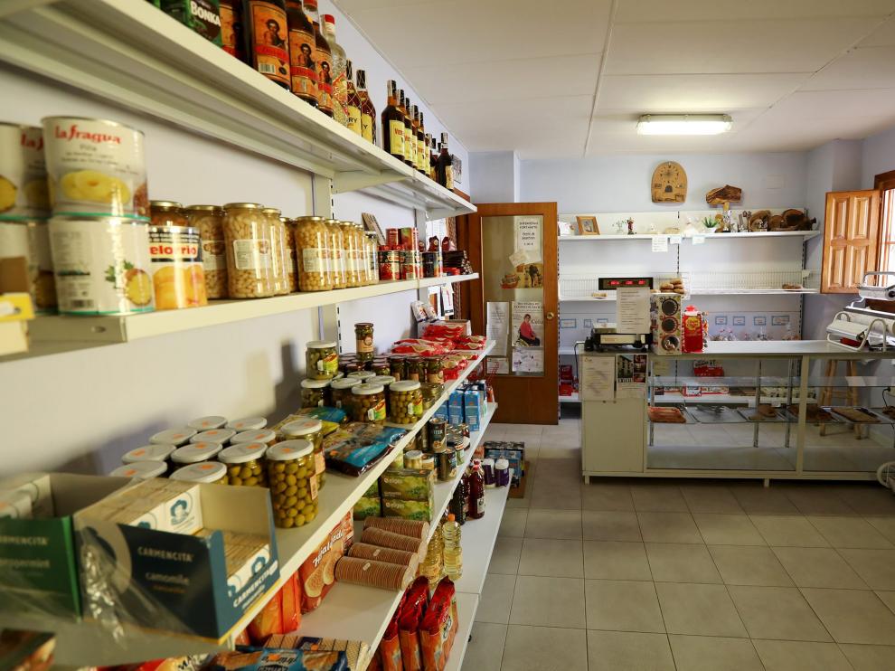 La panadería y tienda de comestibles de Fortanete.