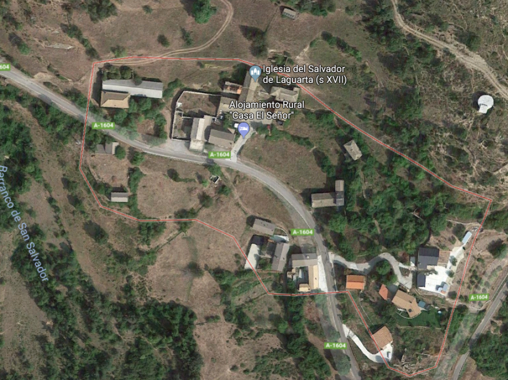 Localidad de Laguarta.