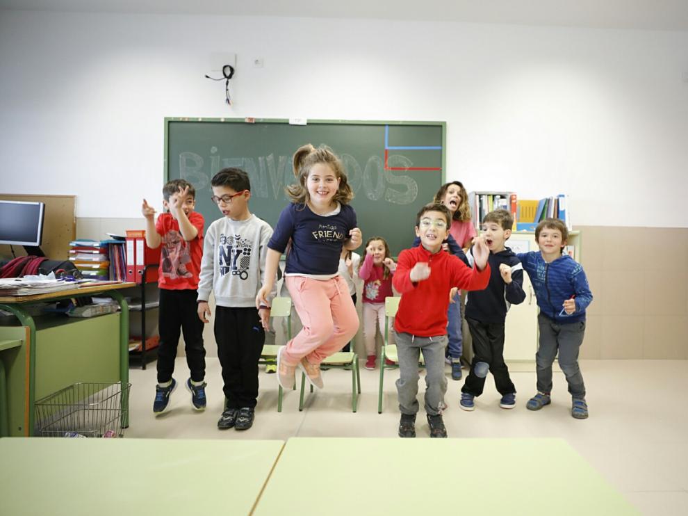 Estreno de las nuevas instalaciones educativas de Sobradiel.