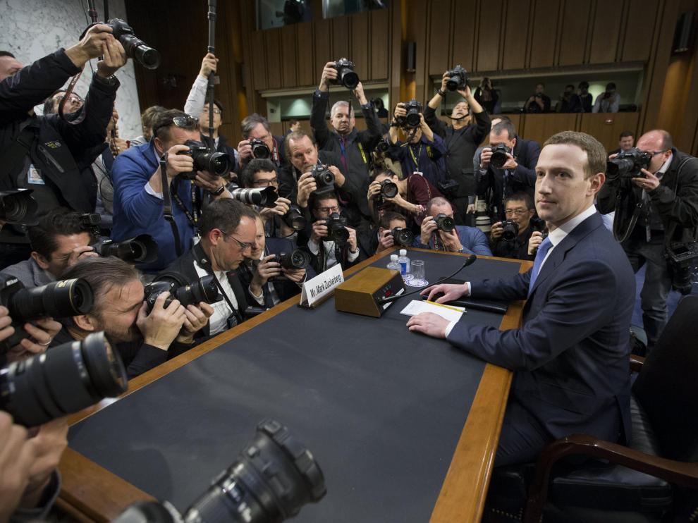 Marc Zuckerberg, este martes ante el Senado de EE. UU.