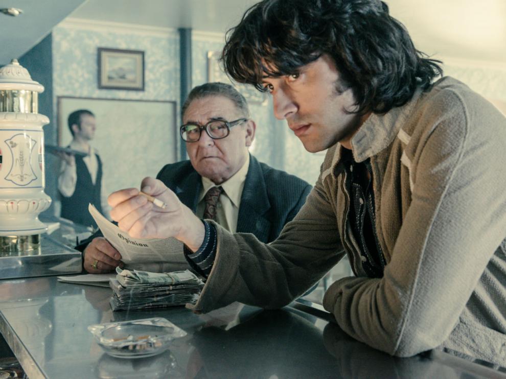 Fotograma de la serie 'Fariña', basada en el libro homónimo de Nacho Carretero, que fue secuestrado el pasado mes de febrero.
