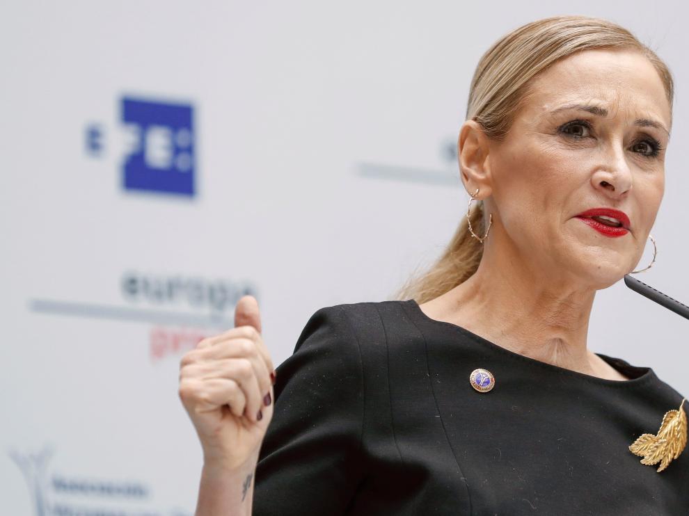 Cristina Cifuentes, presidenta de la Comunidad de Madrid.