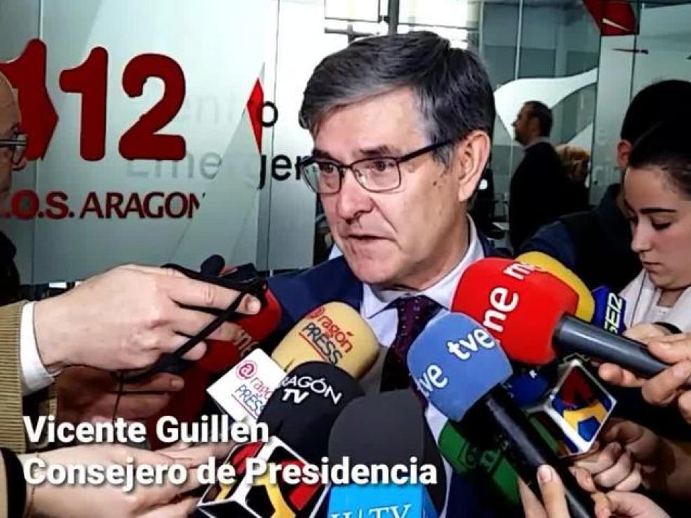El consejero de Presidencia, Vicente Guillén