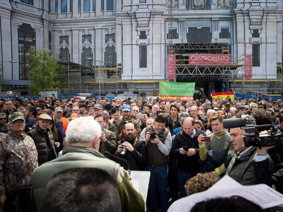 Concentración en Madrid.