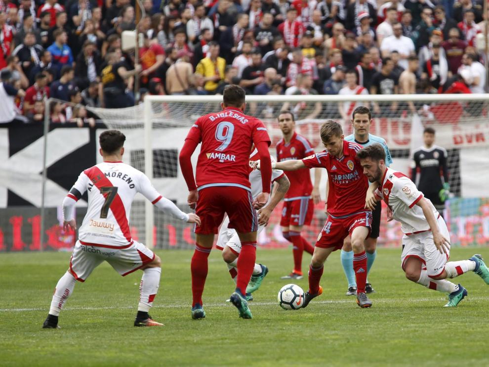 Momento del Rayo-Real Zaragoza.
