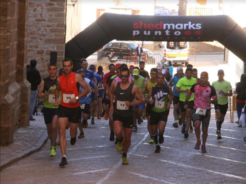 Salida de la XI edición de la Carrera por Montaña del Maestrazgo.