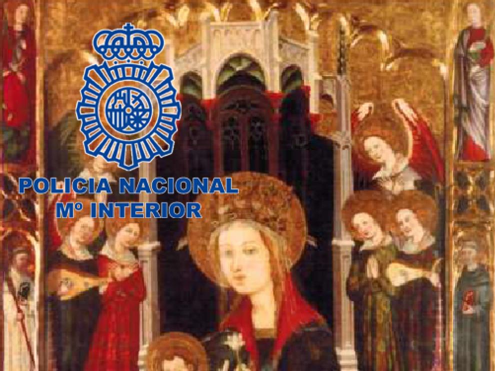 Obra de arte sustraída en 1954 de la iglesia de Bulbuente y ahora recuperada