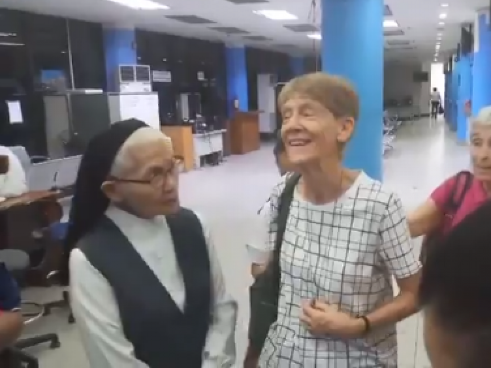 La monja australiana arrestada, Patricia Fox