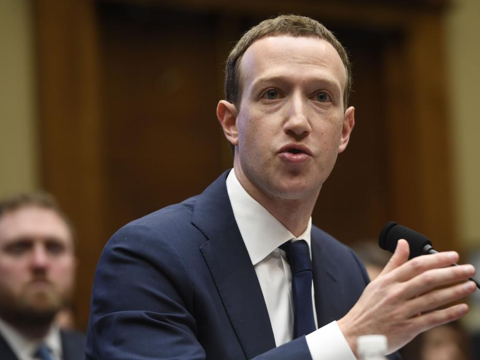 Mark Zuckerberg, fundador de Facebook.