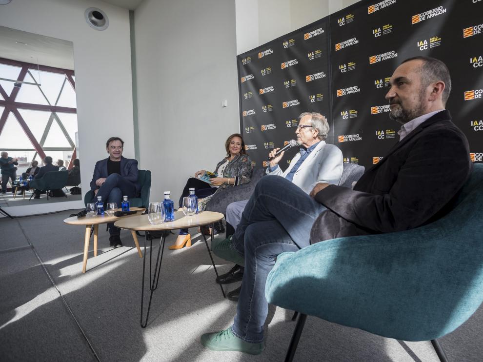 De izquierda a derecha: Alberto Artigas, Mayte Pérez, Plácido Serrano y Joaquín Pardinilla.