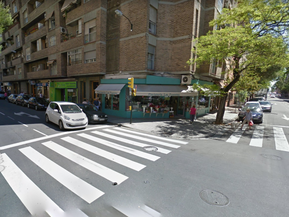 Una imagen de la calle Doctor Iranzo esquina con la calle Rodrigo Rebolledo.
