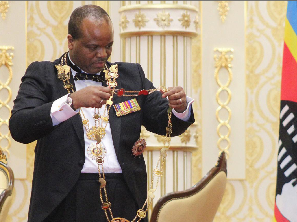 El rey de Suazilandia cambia el nombre oficial del país
