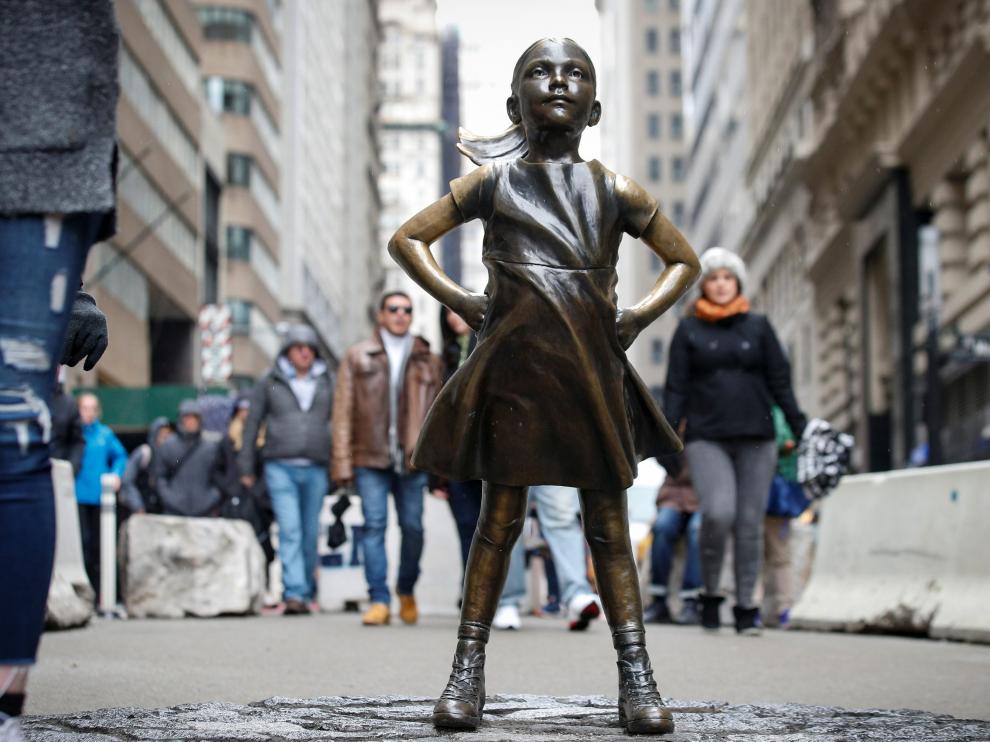 La 'Niña sin miedo' será colocada en la sede de la Bolsa de Nueva York.