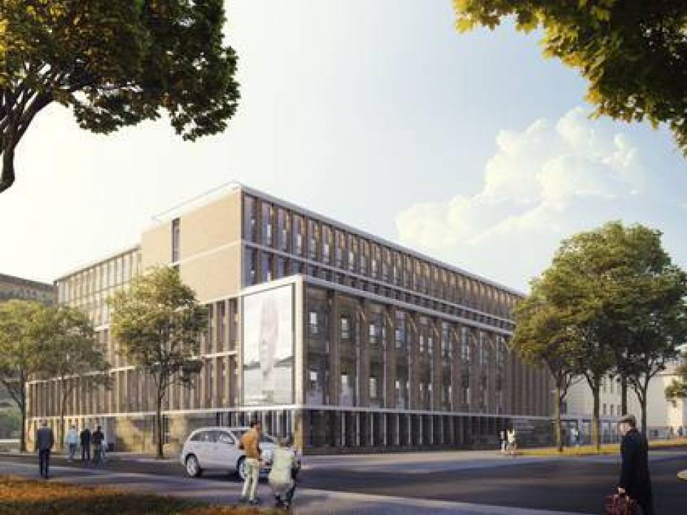 Así será la nueva Facultad de Filosofía y Letras de la Universidad de Zaragoza