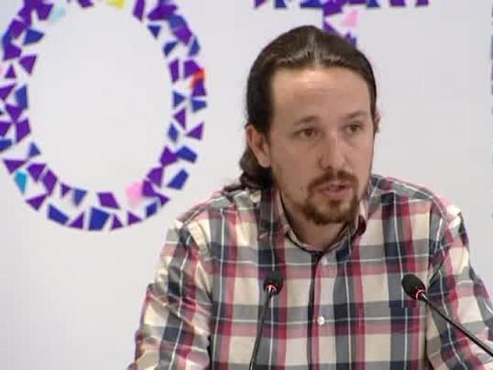 Iglesias presenta a Errejón como candidato a la Comunidad de Madrid