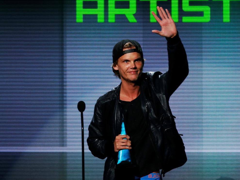 Avicii durante una actuación en el año 2013.