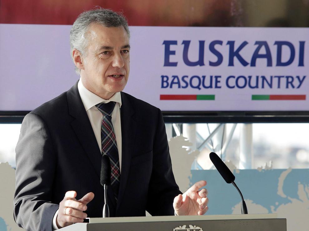 El lehendakari Iñigo Urkullu.