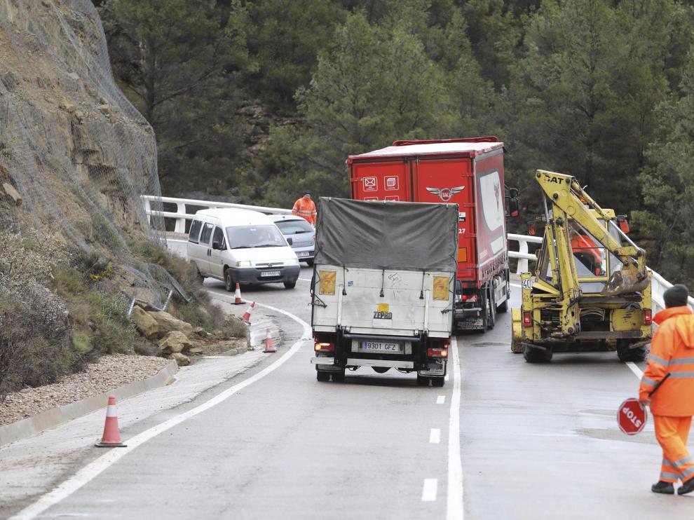 Regulación del tráfico en el puerto de Santa Bárbara