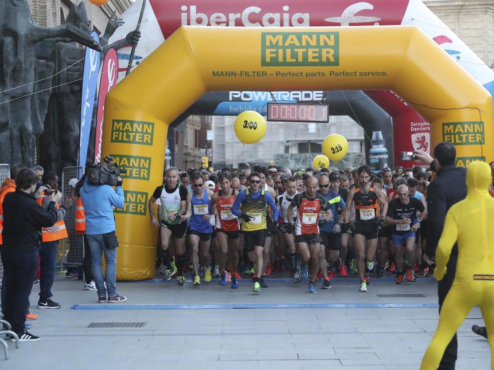 Salida del maratón de 2017