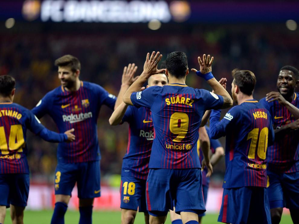 Las mejores imágenes de la final de Copa entre el Barcelona y el Sevilla