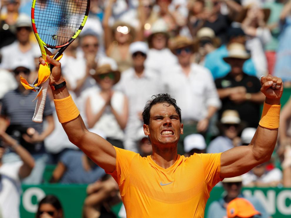 Nadal gana a Dimitrov y buscará su undécimo título monegasco