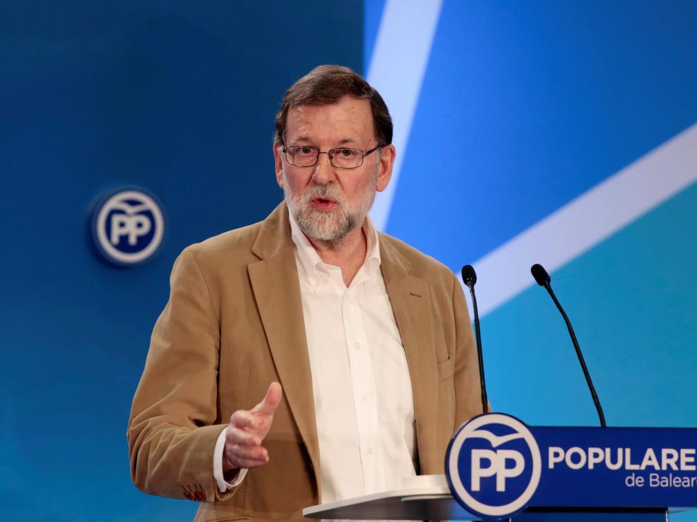 Rajoy alerta de que el gobierno de Baleares siga el mismo camino que Cataluña