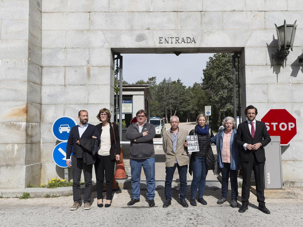 Comienza la exhumación de los dos hermanos de Calatayud en el Valle de los Caídos