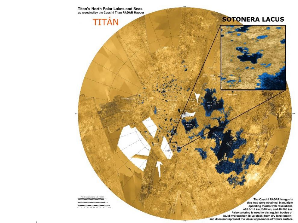 Sotonera Lacus es un lago de metano líquido ubicado en Titán