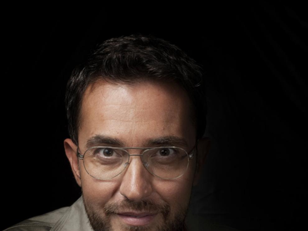 Màxim Huerta, periodista y escritor, visitó este martes Zaragoza.