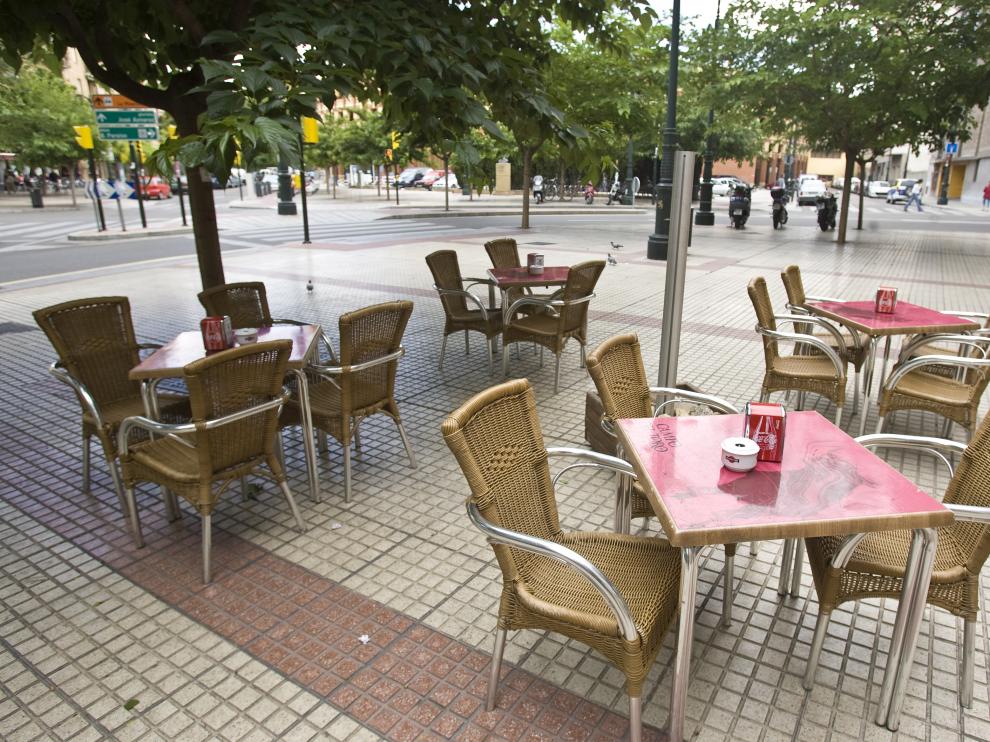 Terraza del Asador Campo del Toro, en imagen de archivo.