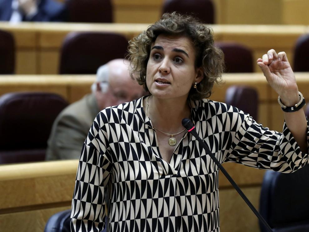 Dolors Montserrat, ministra de Sanidad, Servicios Sociales e Igualdad.
