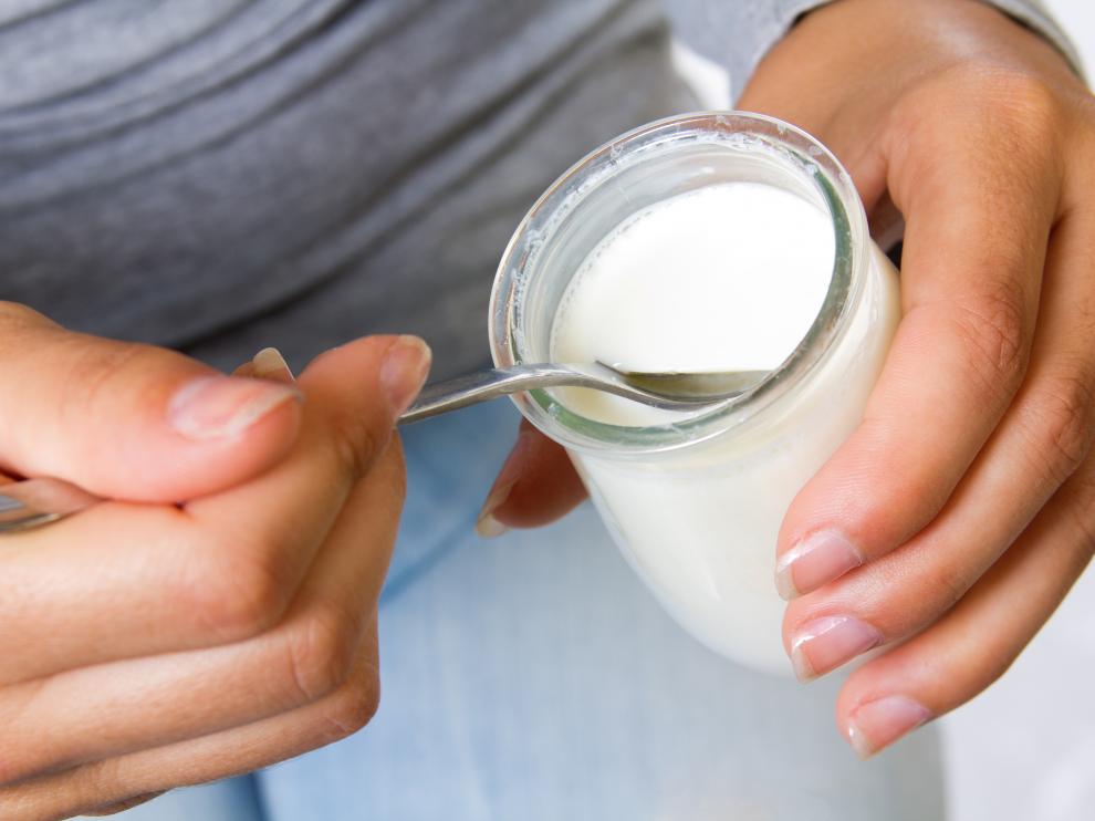 Resultado de imagen para leche y yogurt