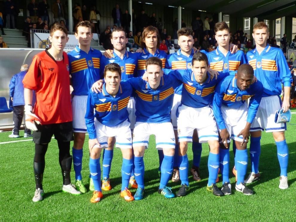 Aragón Sub 18. Once inicial ante Galicia.
