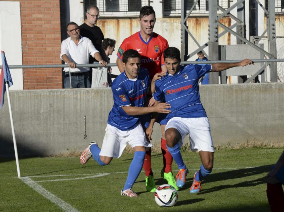 Tercera División. Imagen del Teruel-Utebo de la primera vuelta