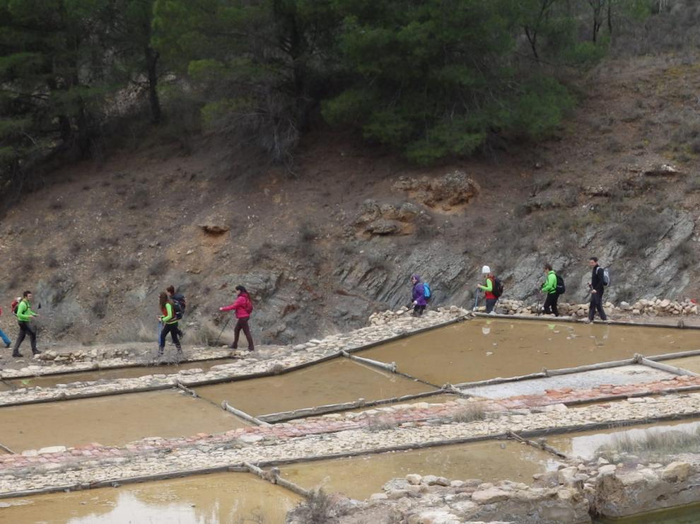 XXVIª Marcha Senderista Comunidad de Calatayud por las Salinas de Nueválos.