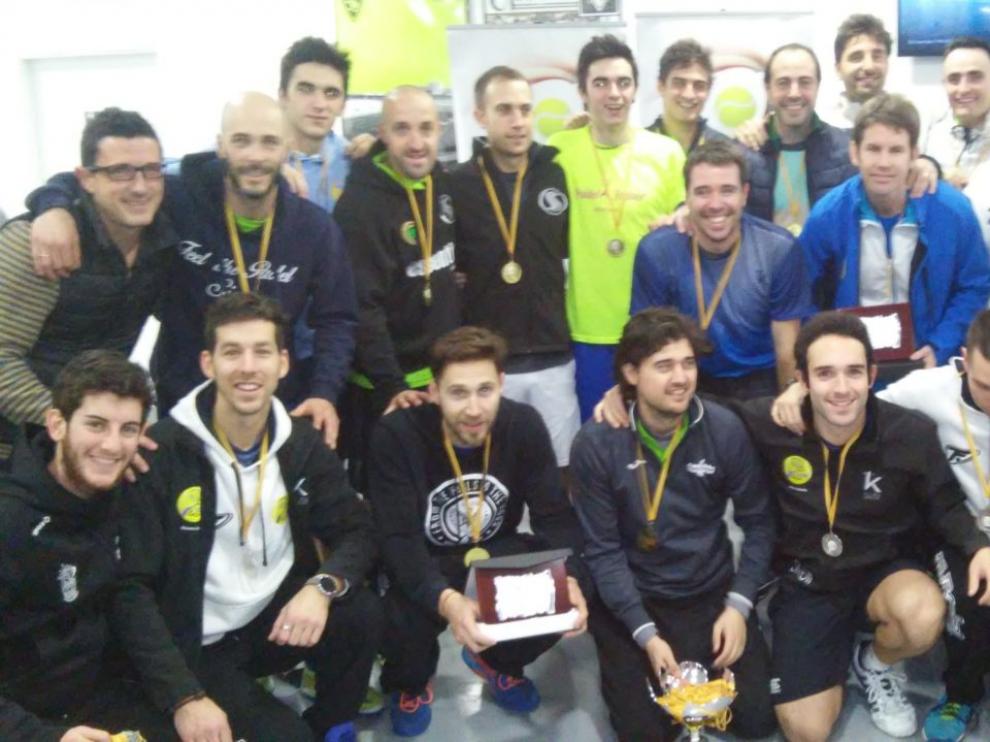 Campeones y subcampeones del Campeonato de Aragón por equipos 2016