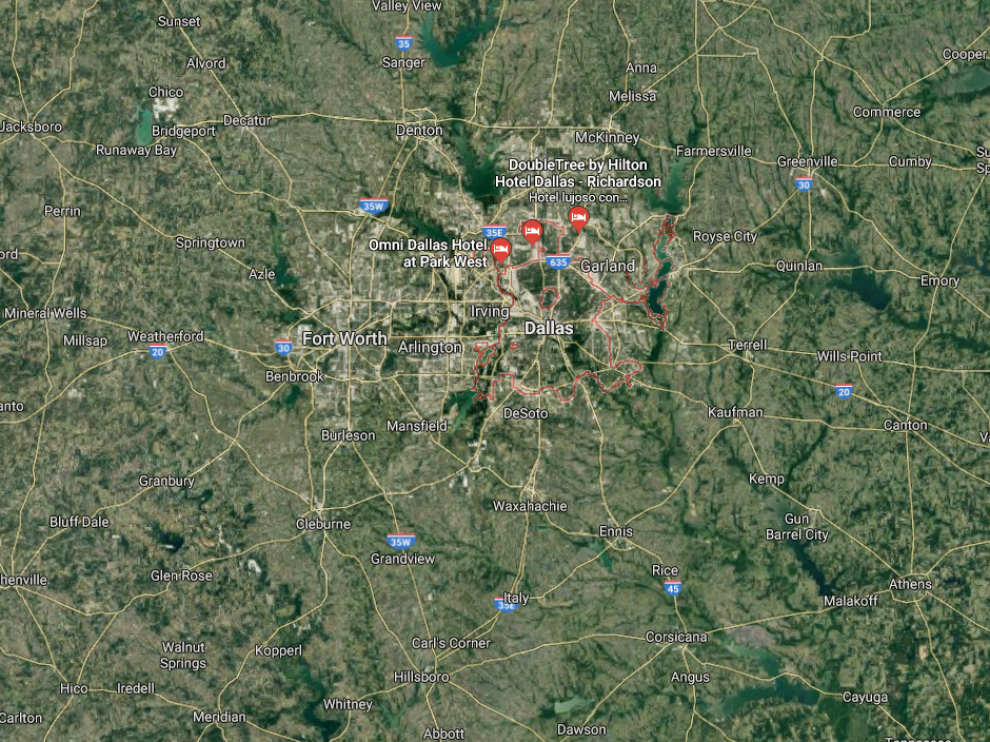 Al menos tres heridos graves por un tiroteo en Dallas