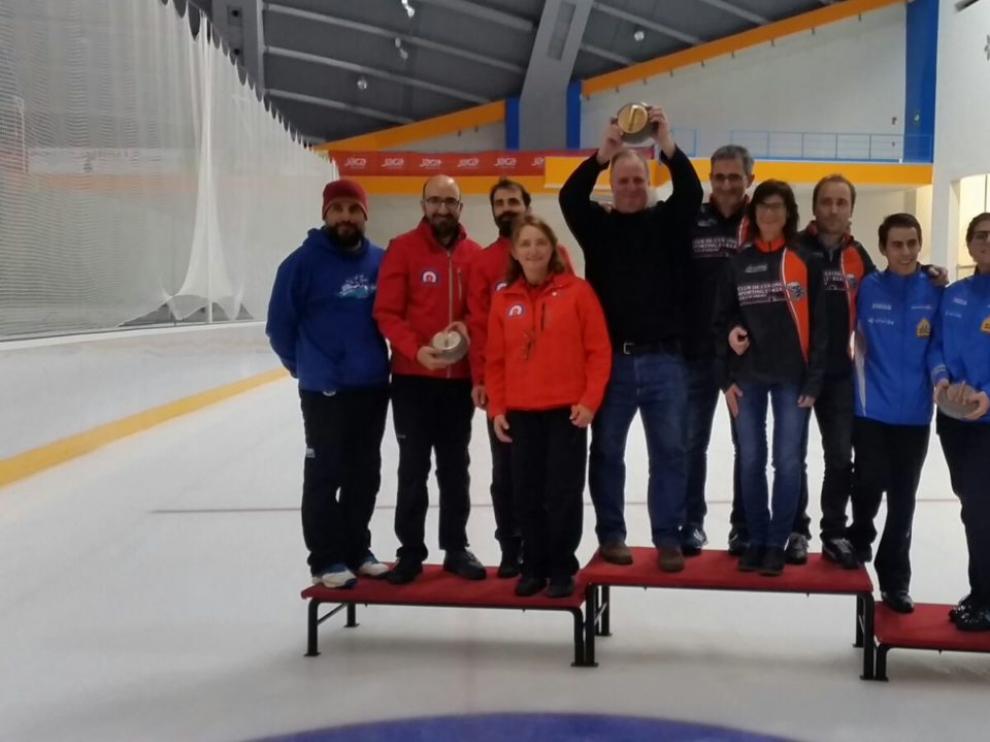 Curling. Plata para Jaca Red en el IV Torneo Ciudad de Jaca