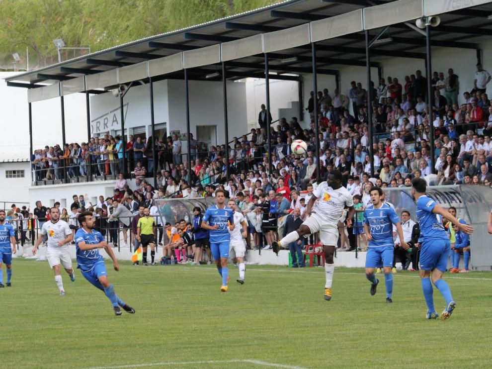 Partido de vuelta de la primera eliminatoria de 'play off' de ascenso a 2ªB entre el Andorra y el Almansa