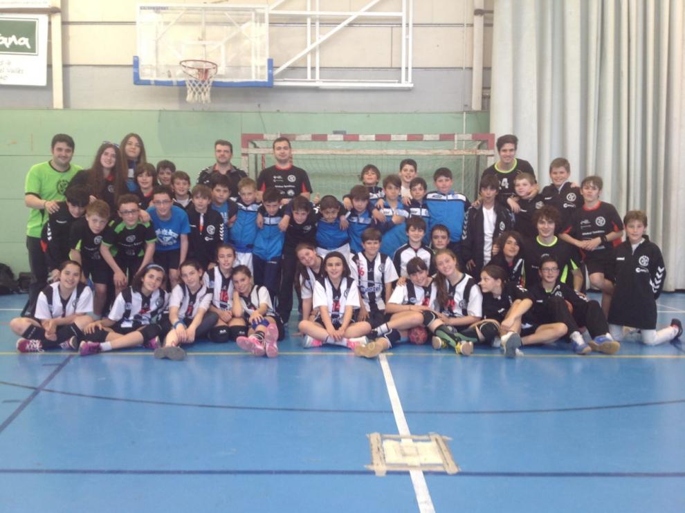 Balonmano. Equipos zaragozanos en el Torneo Sant Quirze