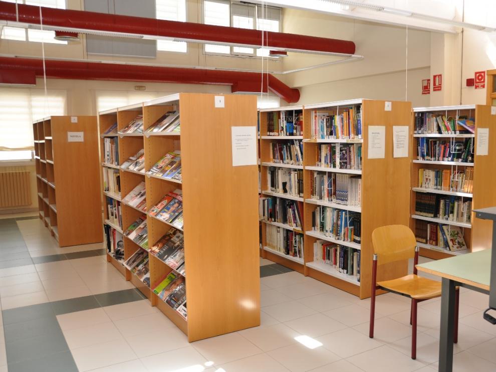 La biblioteca municipal de Ejea de los Caballeros.