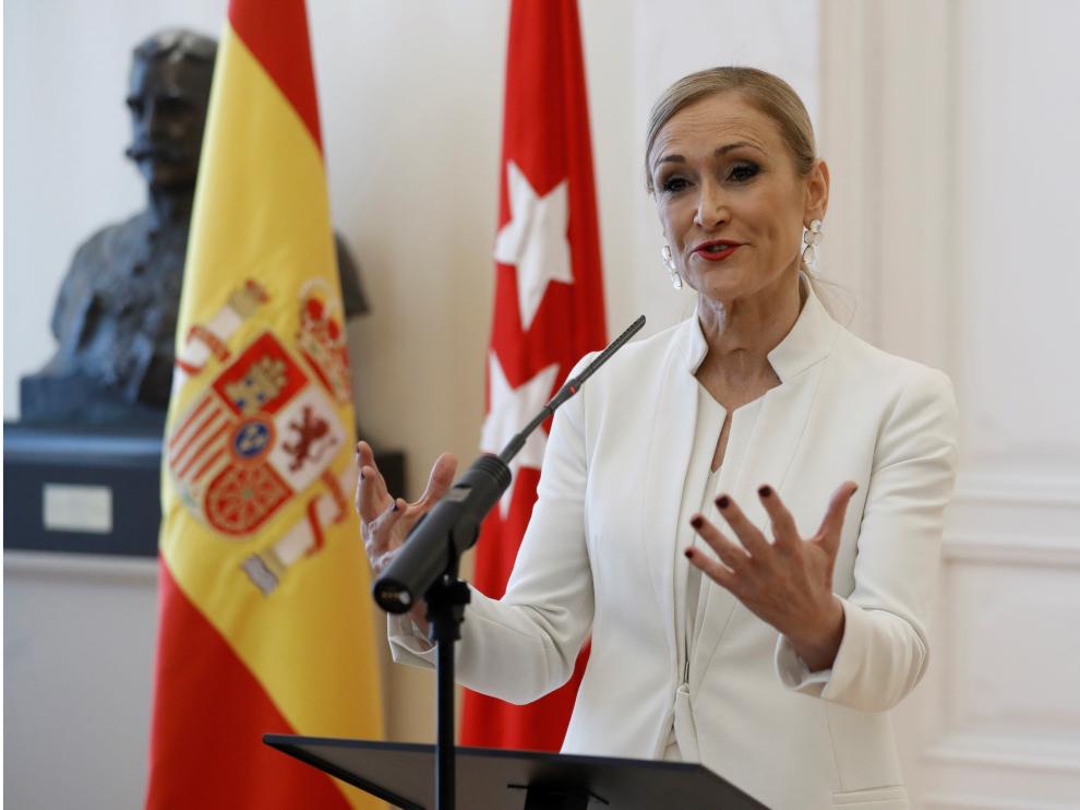 Cristina Cifuentes, ex presidenta de Madrid.