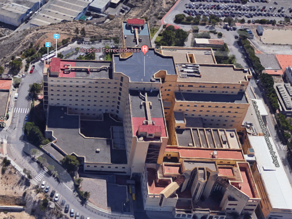 Era trasladado al Hospital de Torrecárdenas de Almería