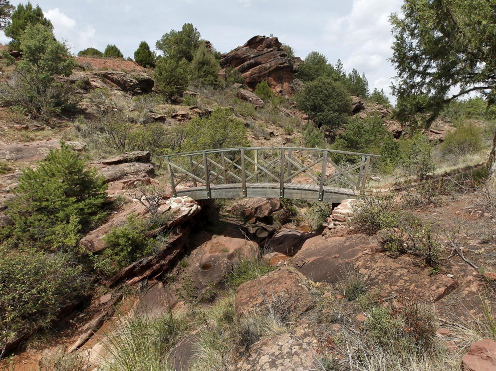 El parque se encuentra ubicado en el barranco de la Maleza, un paraje abrupto y de gran belleza paisajística