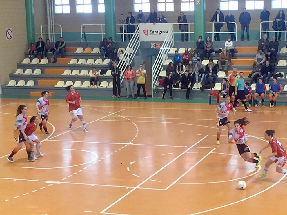 Fútbol sala. Segunda División. Sala Zaragoza vs. Red Star's
