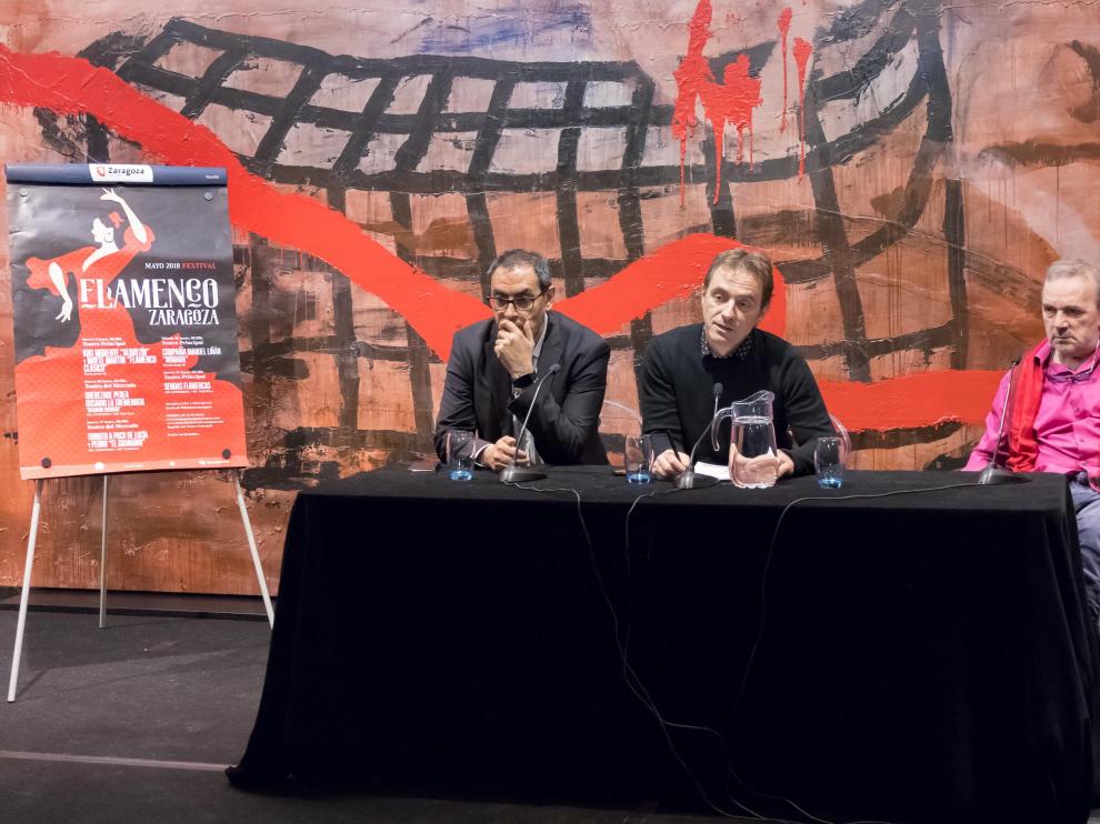 Imagen de la presentación este viernes del Festival Flamenco, que arrancará el próximo 3 de mayo.