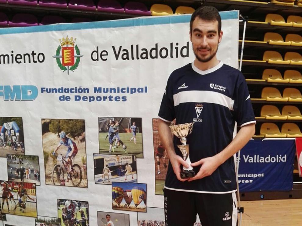 Eder Vallejo (CN Helios), tercer clasificado en sub 23 en el Torneo Estatal de Valladolid