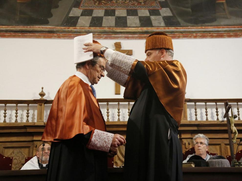 César Alierta, doctor honoris causa por la Universidad Pontificia de Salamanca