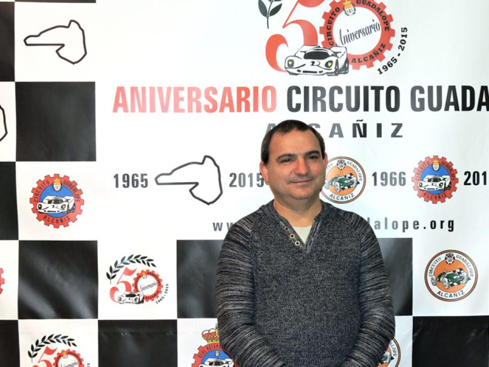 Jesús Baquero, presidente del Real Automóvil Club Circuito Guadalope